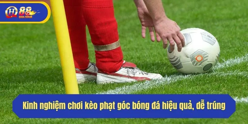 Kinh nghiệm chơi kèo phạt góc bóng đá hiệu quả, dễ trúng